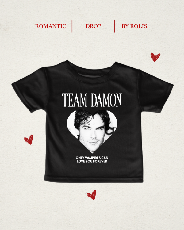 Team damon baby tee
