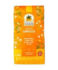 Producto - YERBA DETOX COMPUESTA, MANZANILLA, ANIS, DIENTE DE LEON X500 OASIS