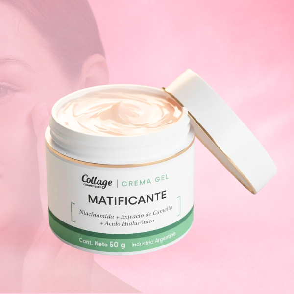 Producto - CREMA GEL FACIAL MATIFICANTE PIELES GRASAS COLLAGE 50GR