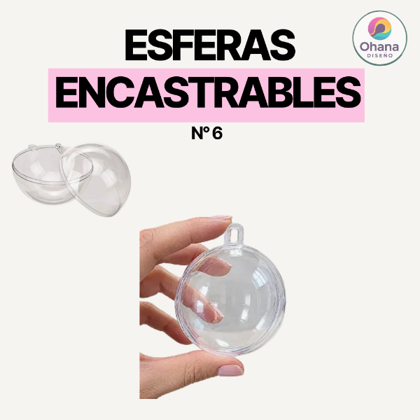 Producto - Esferas Encastrables N6 desde 10u.