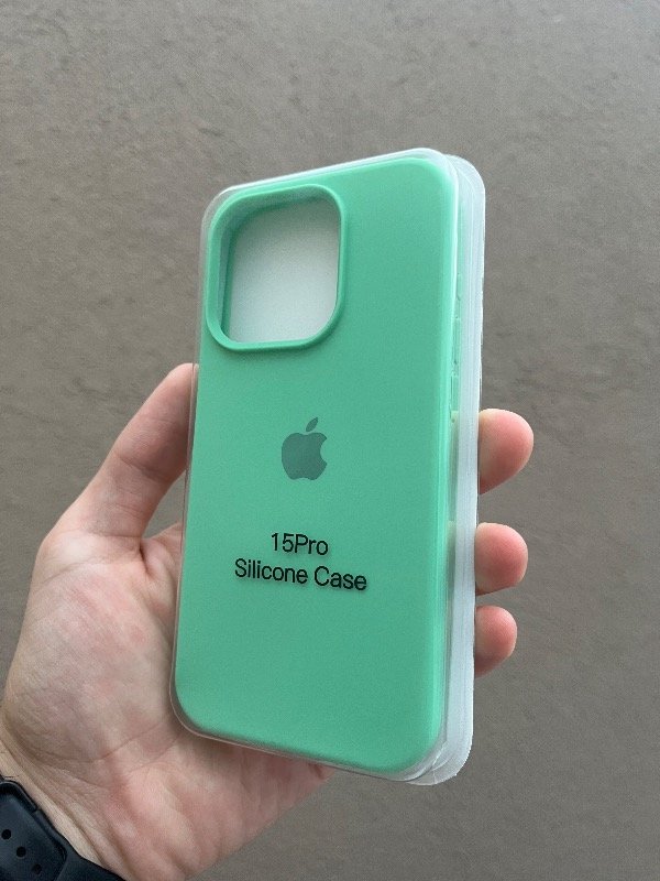 Producto - Silicone 15 pro verde manzana