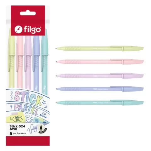 Producto - BOLIG FILGO STICK 024 1.0 x5u. CUERPO PASTEL