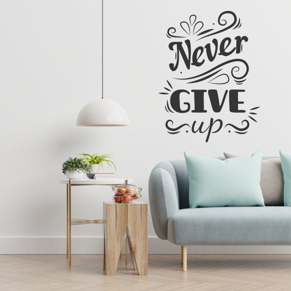 Producto - Never give up