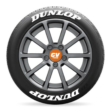 Producto - Kit 8 Logos DUNLOP - 1 color