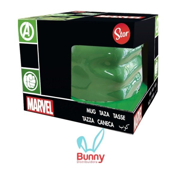 Producto - STOR - CERAMIC 3D MUG IN GIFT BOX HULK FIST 15 OZ - 0