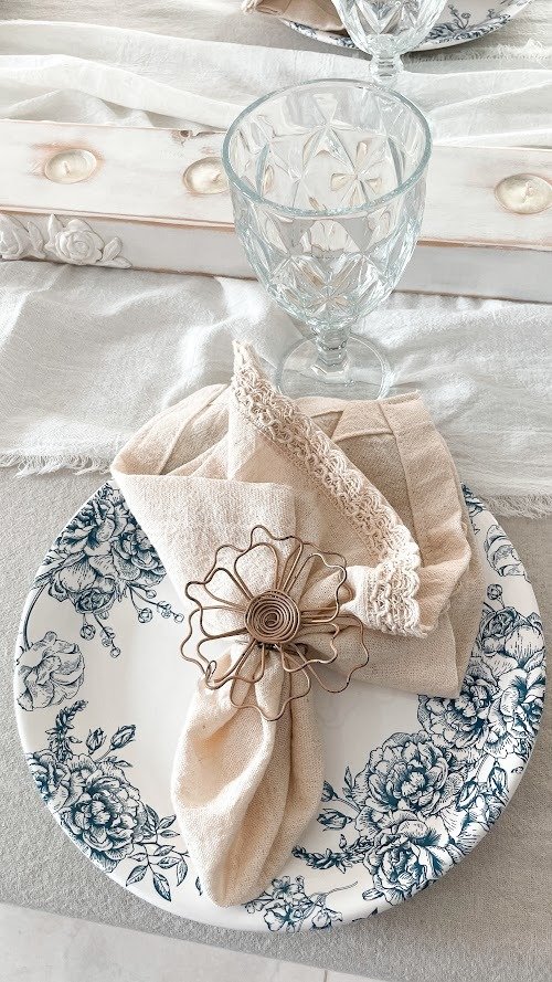 Producto - Servilletas con puntillas x6