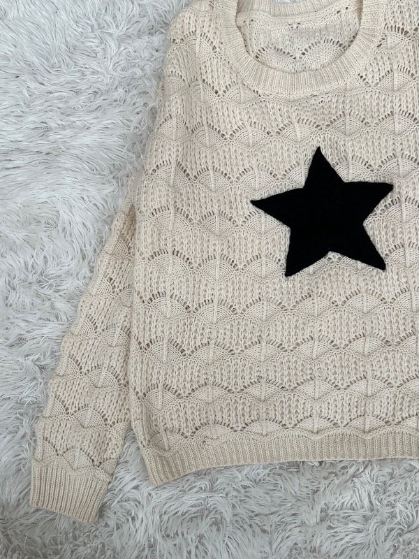 Producto - Suéter calado star talle M - 2