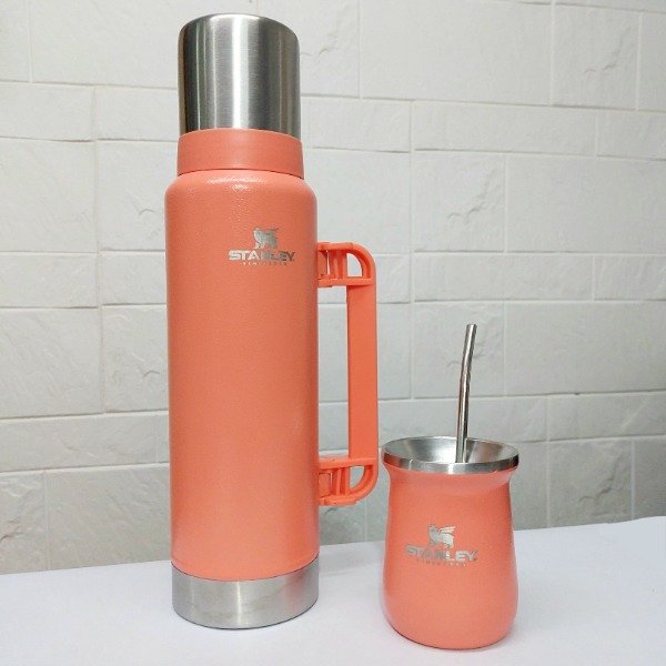 Producto - Set Termo Stanley 1.2Lts + Mate 260ml Durazno