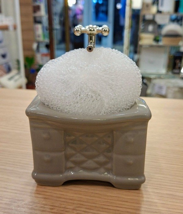 Producto - Dispenser de Jabon Ceramica Canilla