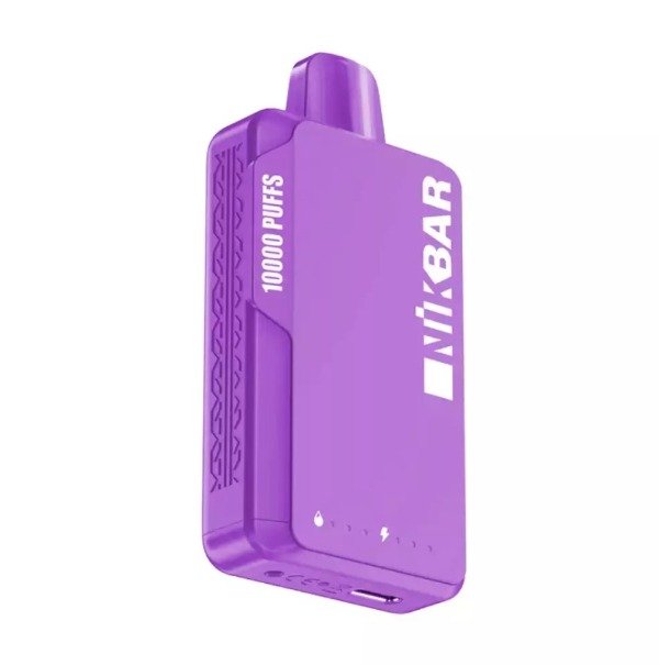 Producto - NIKBAR 10.000 Puff Grape Ice