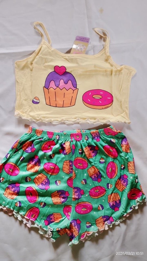 Producto - Pijama cupcake Talle XL / XXL