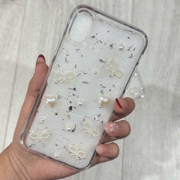 Producto - FUNDA PERLA MOÑOS IPH X/Xs