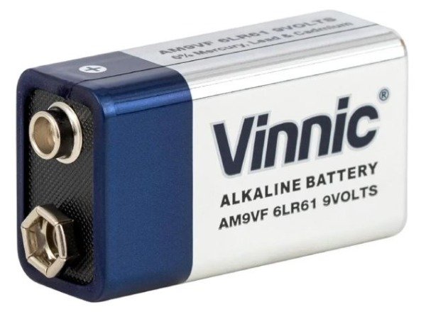 Producto - Batería 9V Alcalina VINNIC