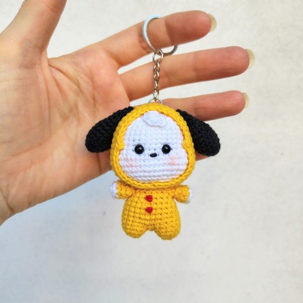 Producto - Llavero BT21 BTS Chimmy tejido amigurumi