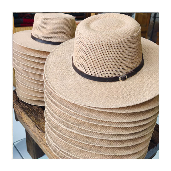 Producto - Sombrero Salteño Algodón Ventilado Tostado - 0