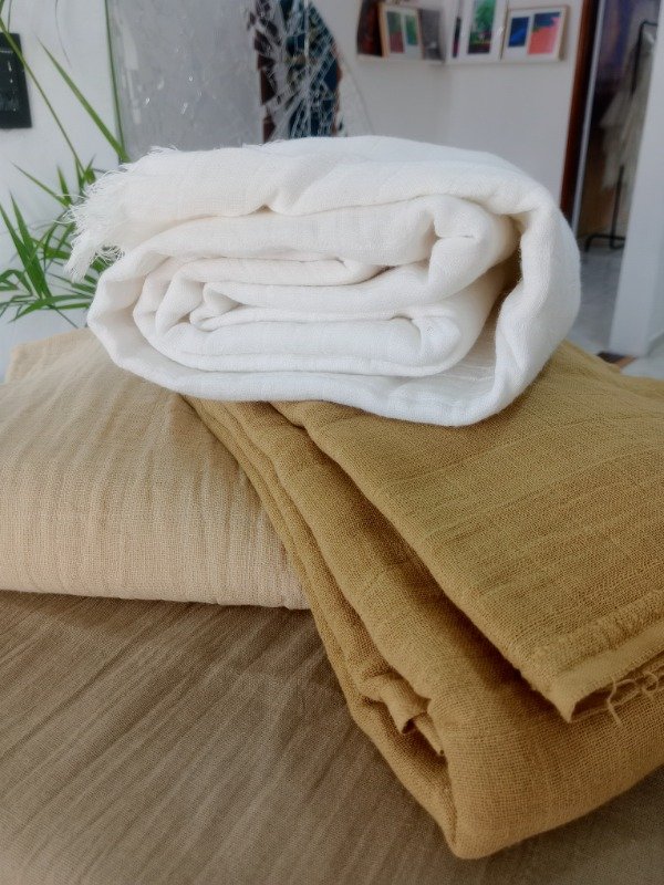 Producto - Mantas / pie de cama gasa doble