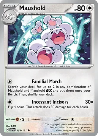 Producto - Maushold - 158/191 - Surging Sparks