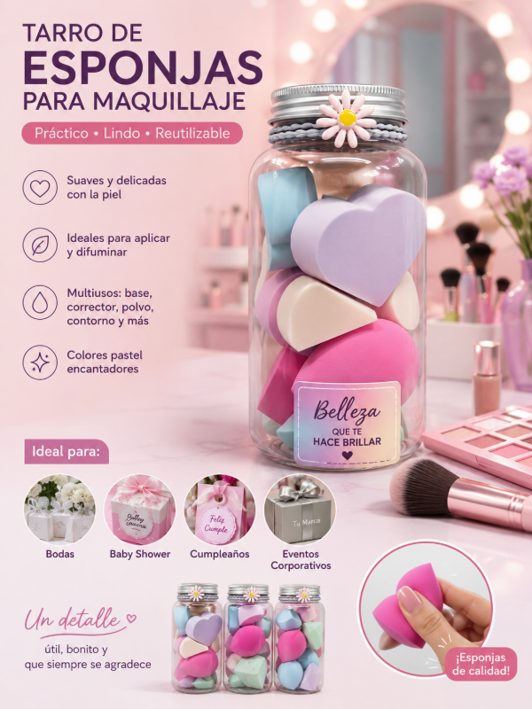 Producto - Pote de esponjas