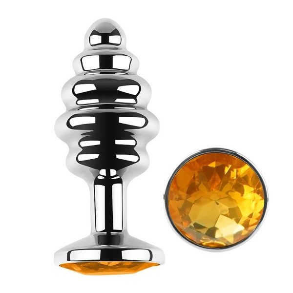 Producto - Anal Plug Luna Metal Small Golden
