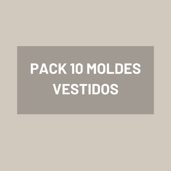 Producto - PACK 9 Moldes Vestidos
