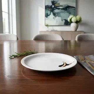 Producto - Plato Postre 19 Cm Germer Linea Iguazu Porcelana Brasil