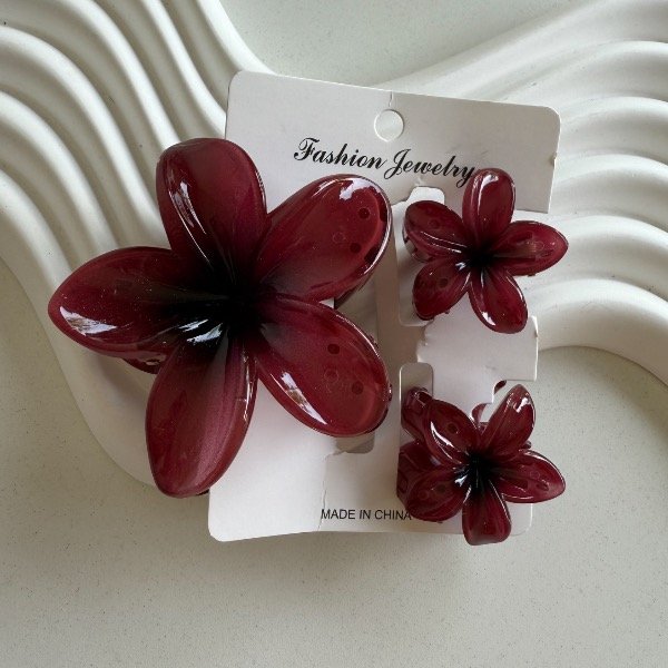 Producto - Pack triple de flor Bordo