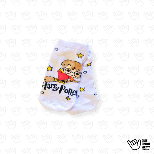 Producto - Soquetes Infantiles Harry Potter en escoba