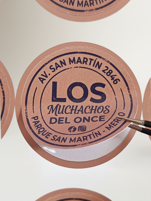 Producto - Stickers adhesivos para marcas - 5cm - 1