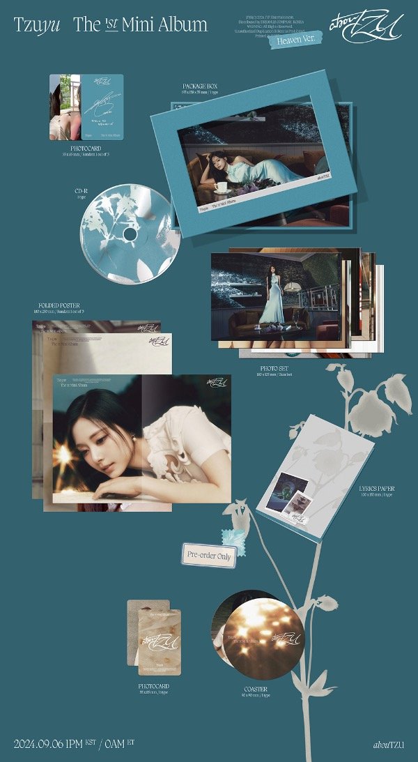Producto - TWICE TZUYU ABOUTZU Heaven Ver - 1