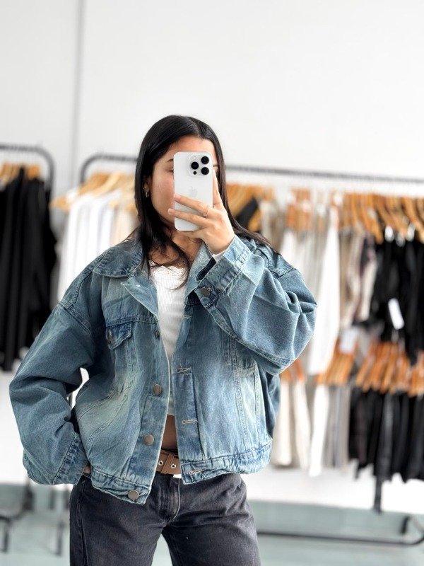 Producto - Campera Oversize Iris oxido