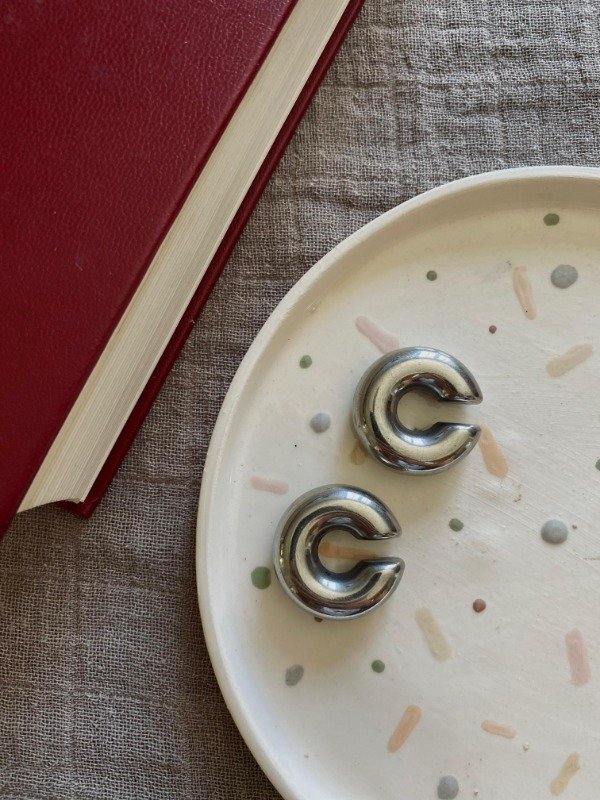 Producto - Aros cuff plateado x unidad