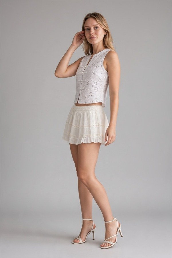 Producto - POLLERA PUNTILLA A034 - 0