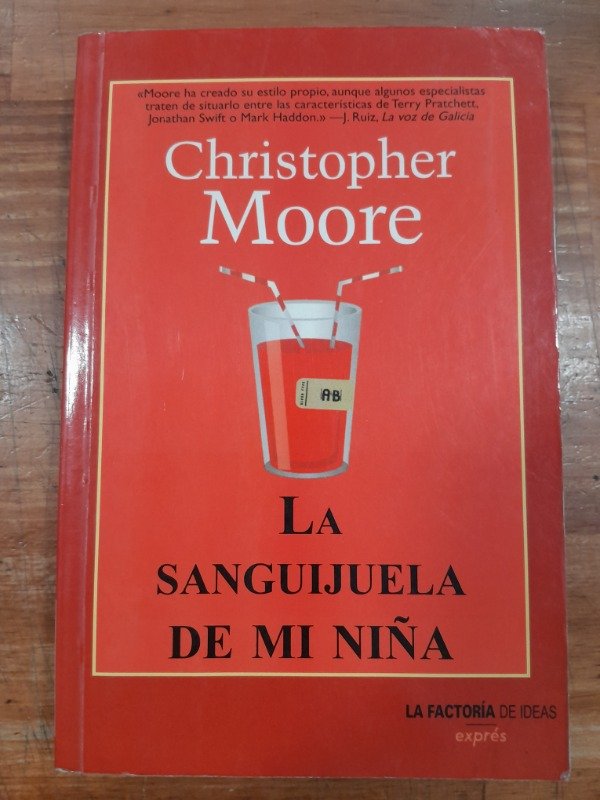 Producto - La sanguijuela de mi niña - Christopher Moore