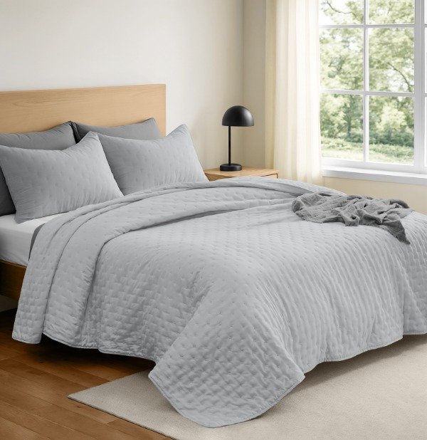 Producto - Cubrecama Linea Hotel - Gris