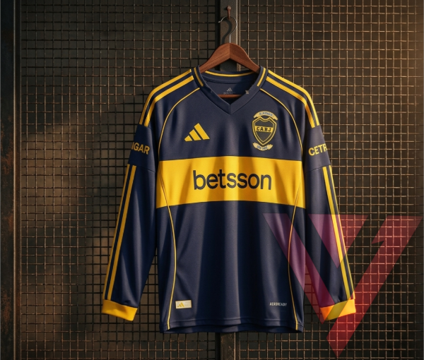 Producto - CAMISETA BOCA TITULAR 2026 MANGA LARGA