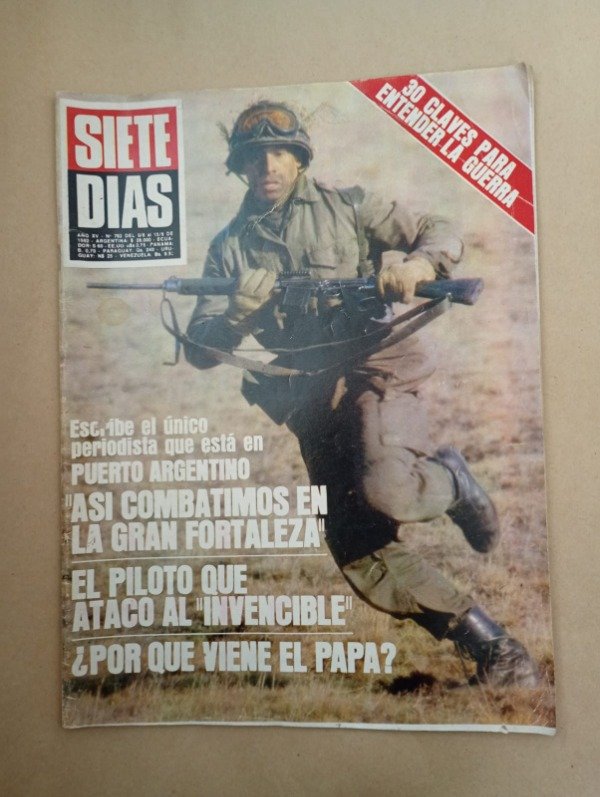 Producto - Siete Días #782 - Malvinas Así combatimos - Junio 1982
