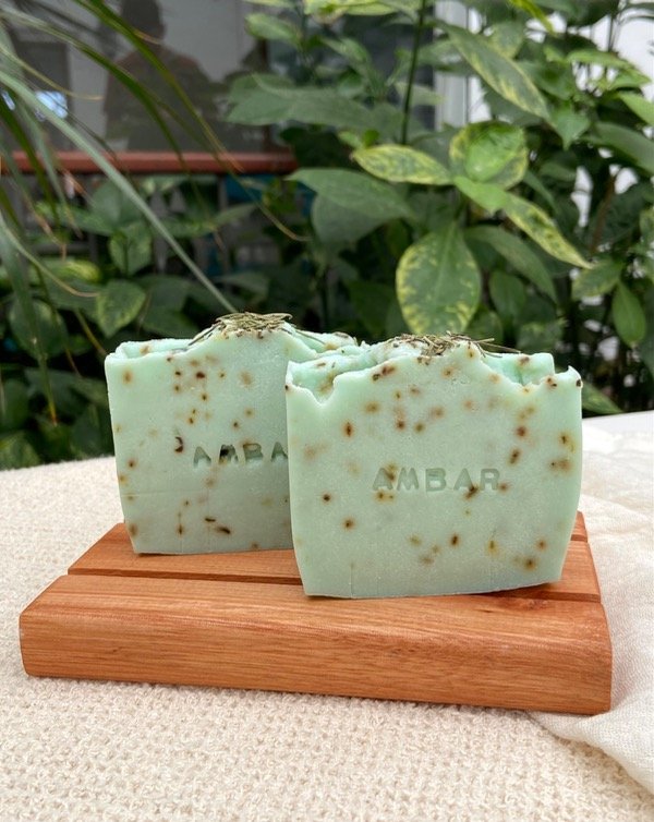 Producto - Jabón artesanal rústico- romero