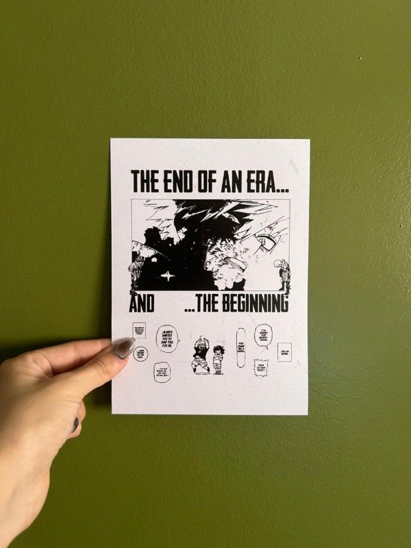 Producto - Póster A5 Bakugo