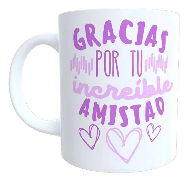 Producto - Taza - dia del amigo 45 gracias por tu increible amistad