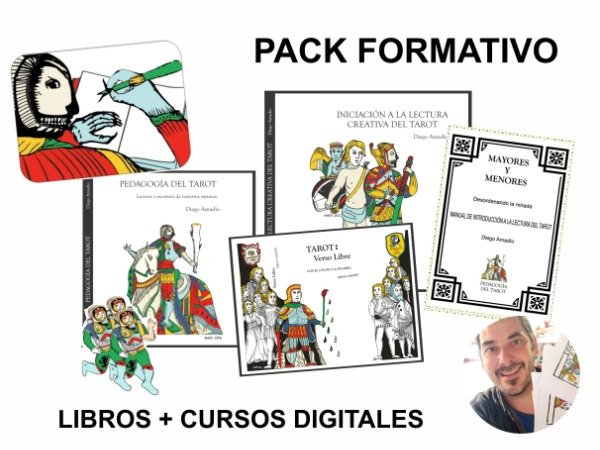 Producto - PREVENTA Los libros de Pedagogía del tarot + UnConver + UnNoblet - 9