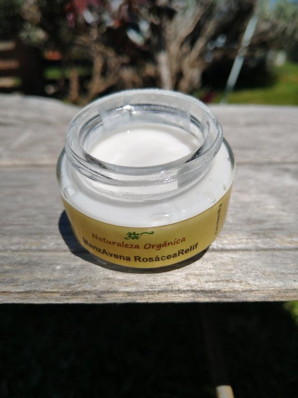 Producto - Crema Natural Manzanilla y Avena ManzAvena Relief Piel Sensible Rostro - 6