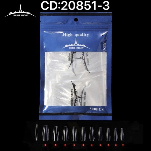 Producto - Tips Bolsa COFFIN Paris Night 500 pcs