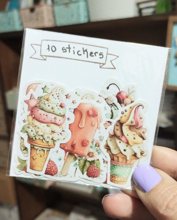 Producto - Stikers de helados