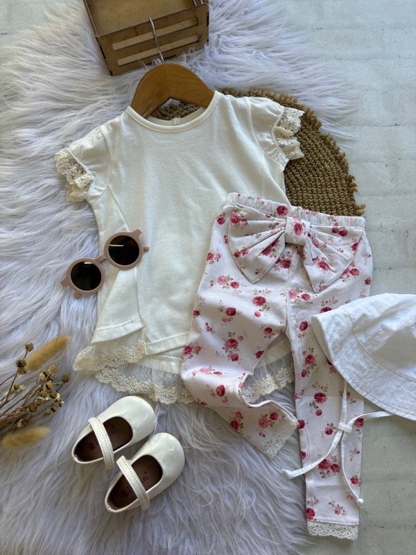 Producto - Blusa Ramona en color CRUDO talles hasta 4 años - 3