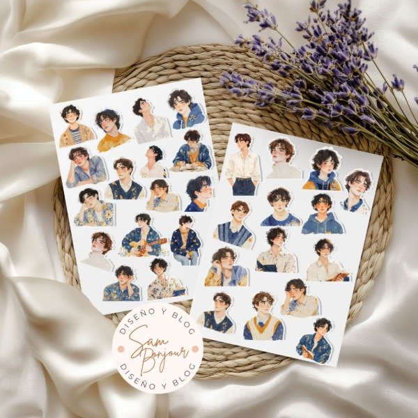 Producto - Stickers: Solo Chicos