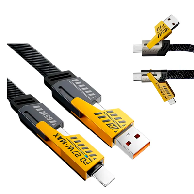 Producto - Cable de datos de carga rápida 4 en 1 reforzado