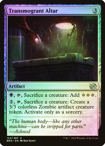 Producto - Transmogrant Altar (Foil)