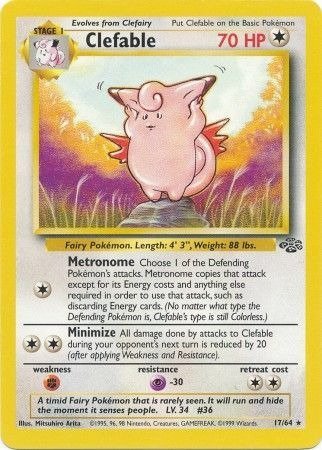 Producto - Clefable (17/64) [Jungle Unlimited]