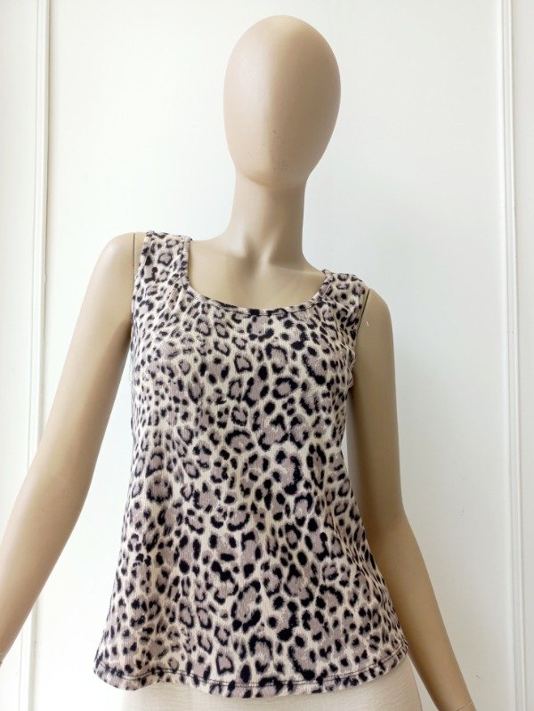 Producto - Musculosa Ajustada Animal Print Morley (Art. 5562)