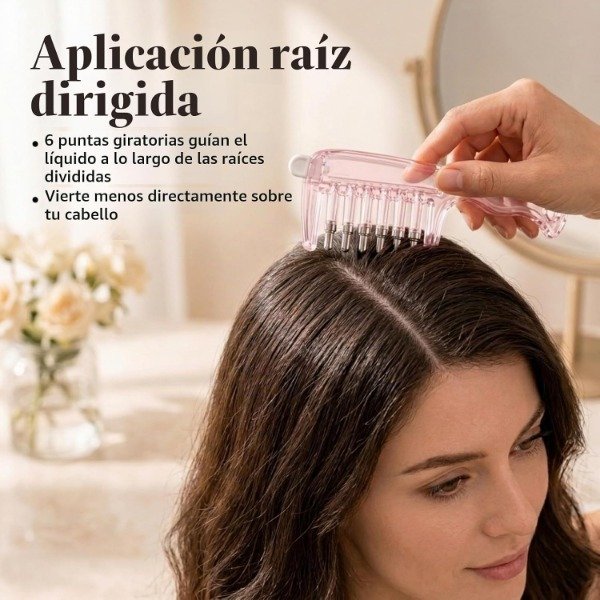 Producto - Peine aplicador de serums para el cuero cabelludo (2 colores) - 1